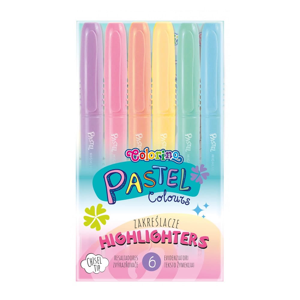 colorino pastel mrkers fluor