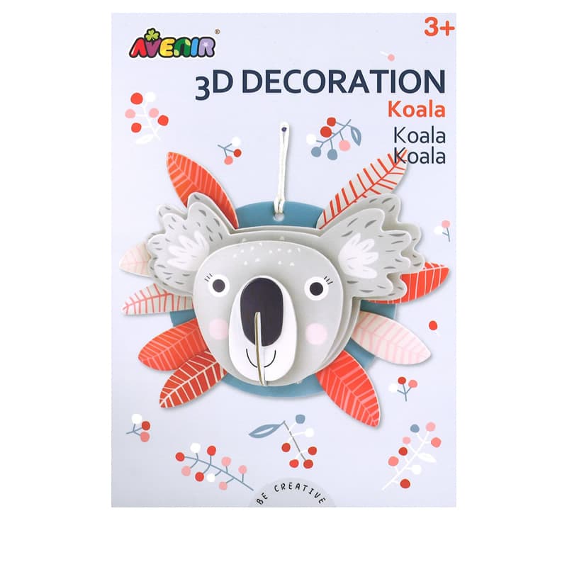  Papereria Tot Útil Pollença 3D koala decoration Avenir