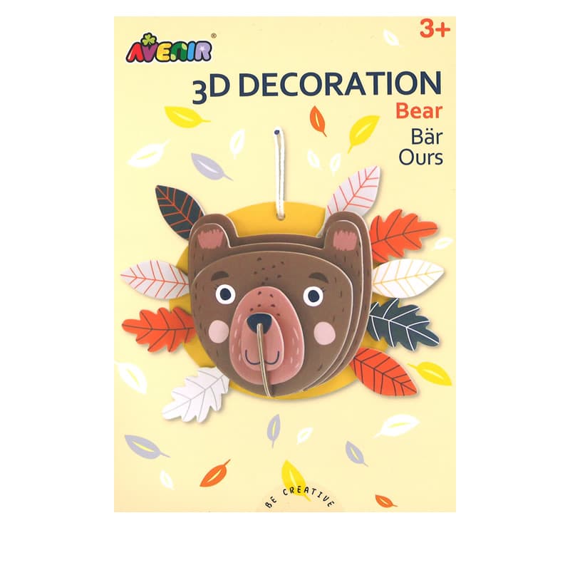  Decoración oso 3D Avenir Papereria Tot Útil Pollença