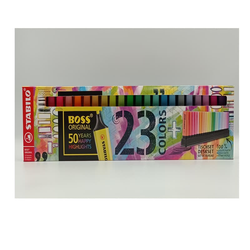 Set of 23 Stabilo Boss highlighters papeleria tot útil pollensa