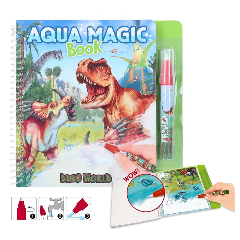 Libro Dino World Aqua Magic 