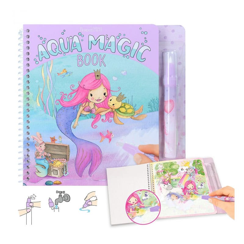  princesa  Aqua Mimi  Libro mágico
