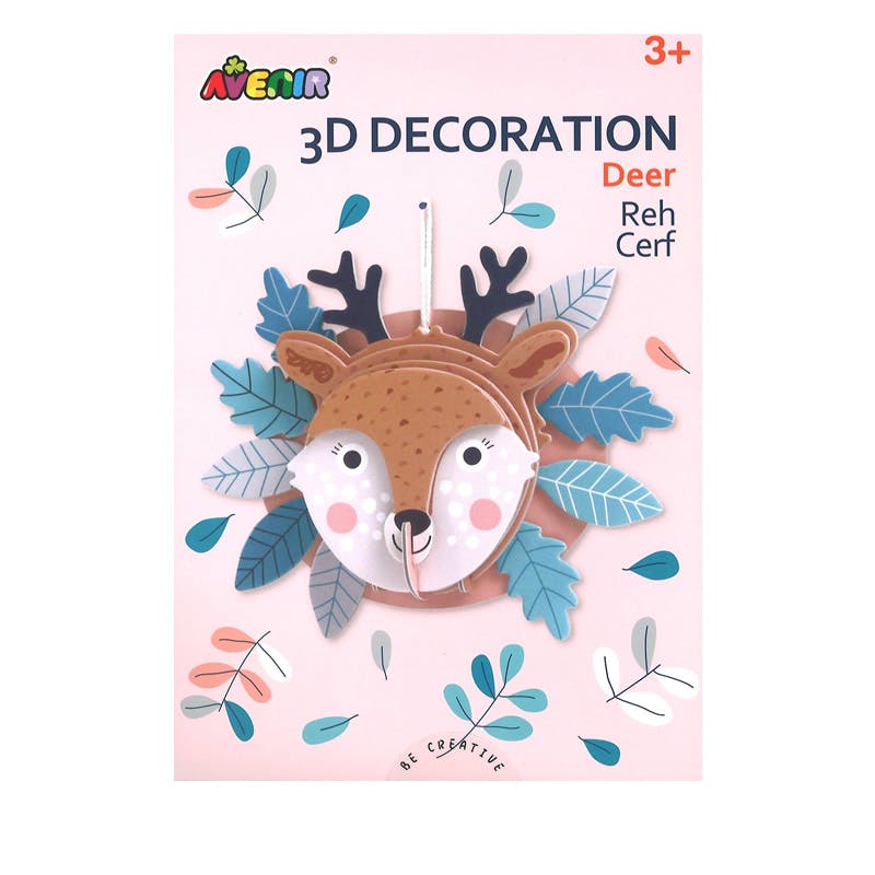  3D deer decoration Avenir Papereria Tot Útil Pollença