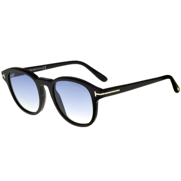 Tom Ford sunglasses, light blue gradient lenses