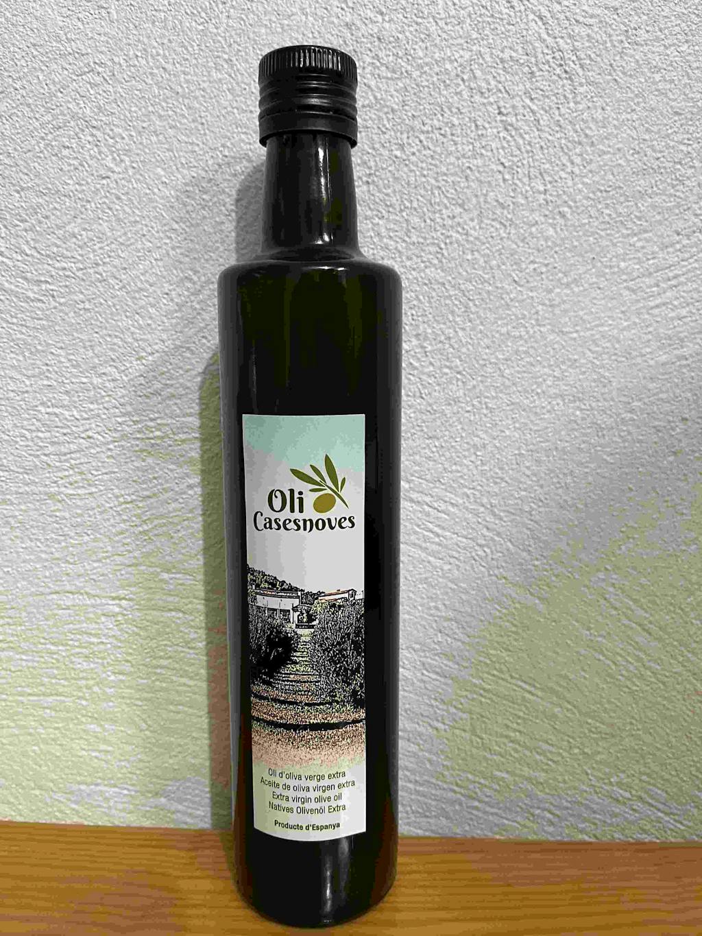 Botella Vidrio de Aceite de Oliva Virgen Extra 50 cl